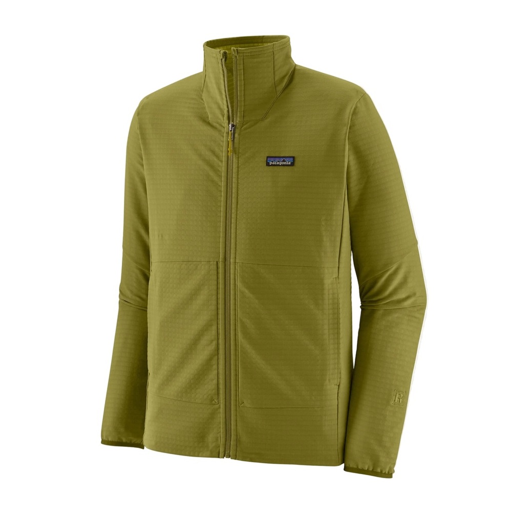 PATAGONIA R1 TechFace Tech Fleece Zip Up Performance Hiking Jacket \\ L